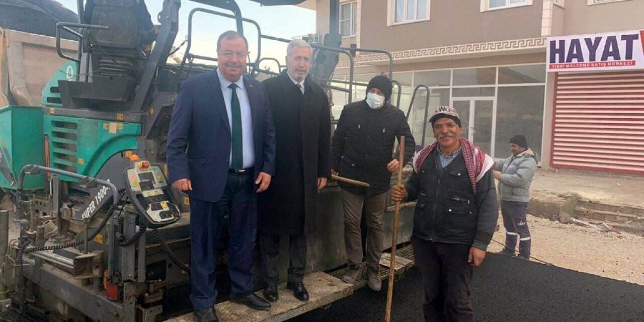 Yeni Hastanenin yolunun yapımına başlandı