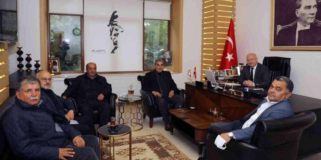 Başkan Gümüş muhtarlarla 2021’i değerlendirdi