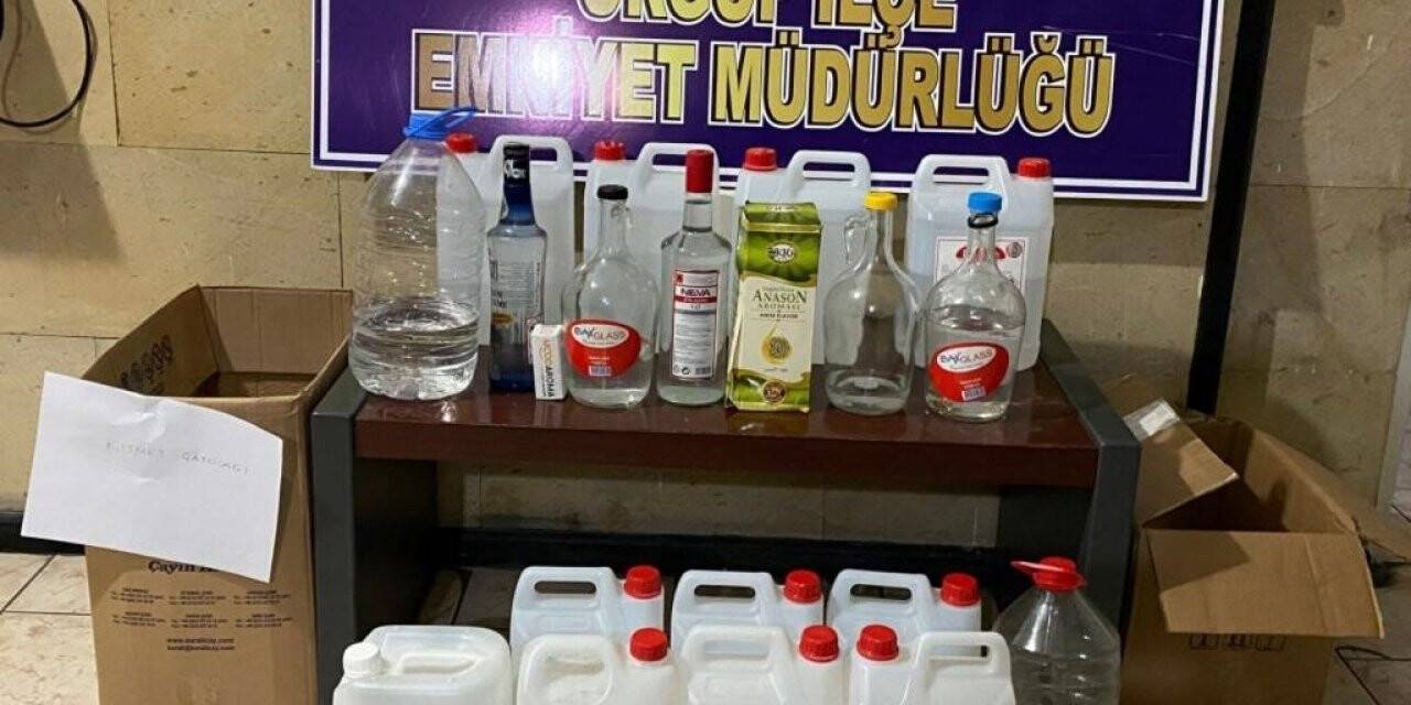 Ürgüp’te yılbaşı öncesi sahte alkol denetimi