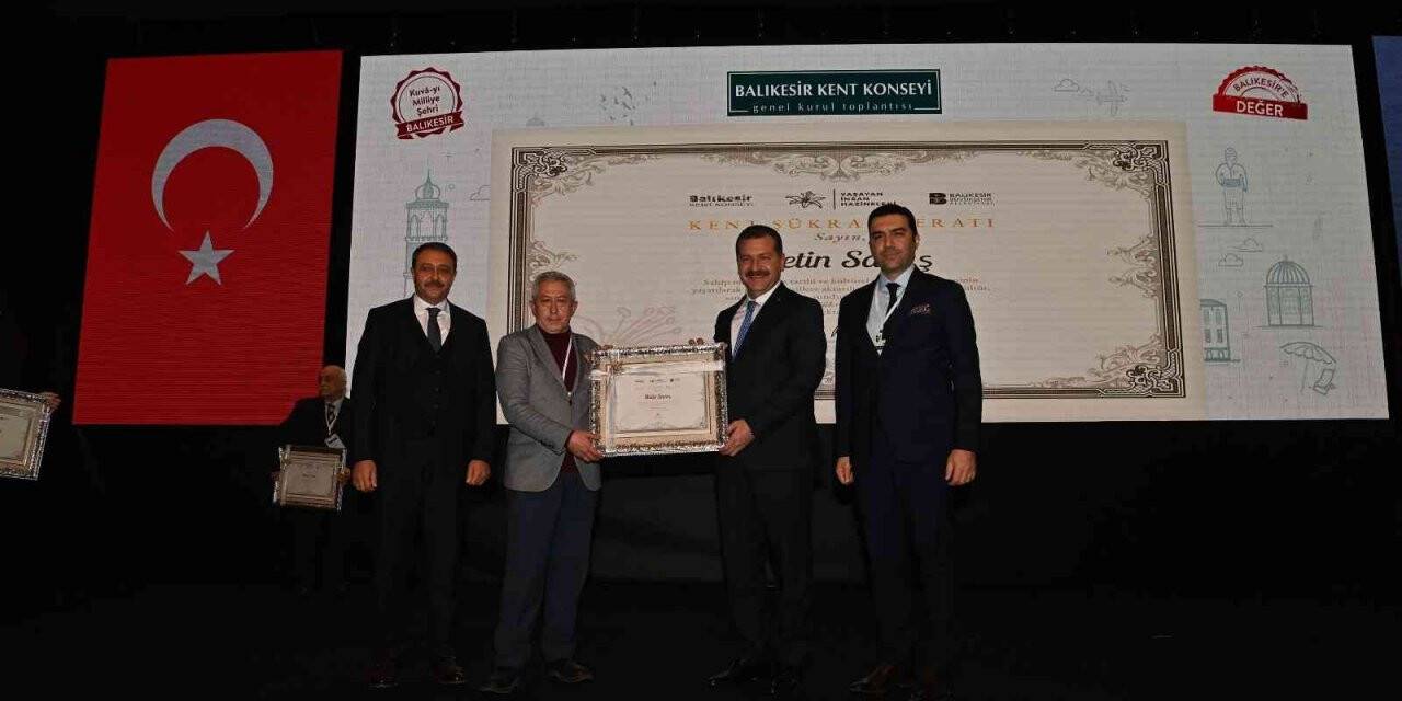 Balıkesir Kent Konseyi Başkanı Mürsel Sabancı güven tazeledi