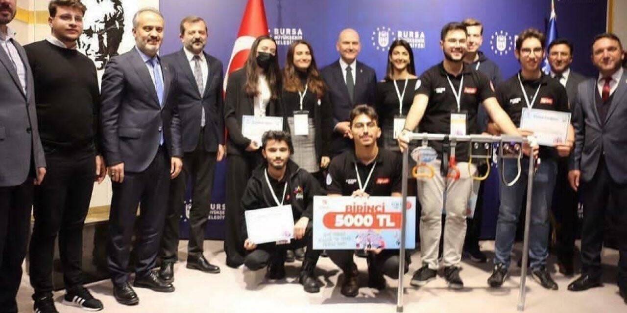 BTÜ Mattmech Takımı, en iyi girişimci ödülü aldı