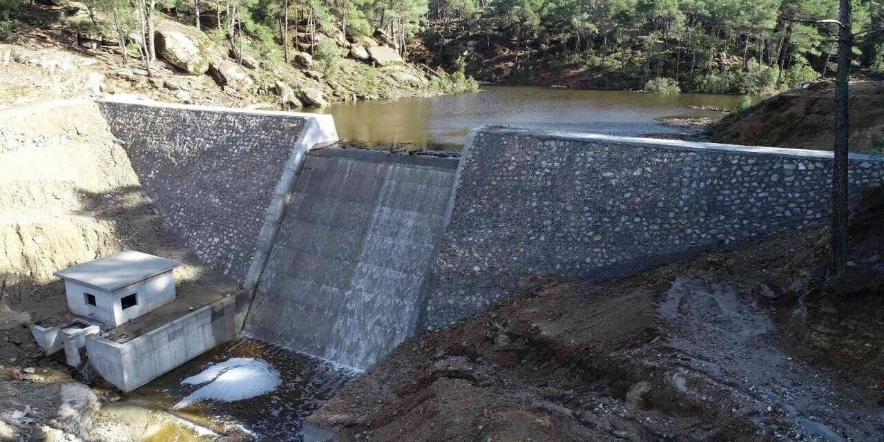 Kızılcabölük HİS Göleti kırsal kalkınmaya destek oluyor