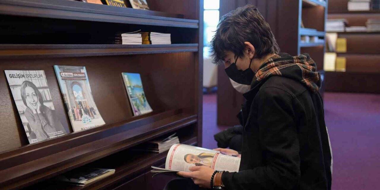 Altındağlı gençler Millet Kütüphanesi’nde