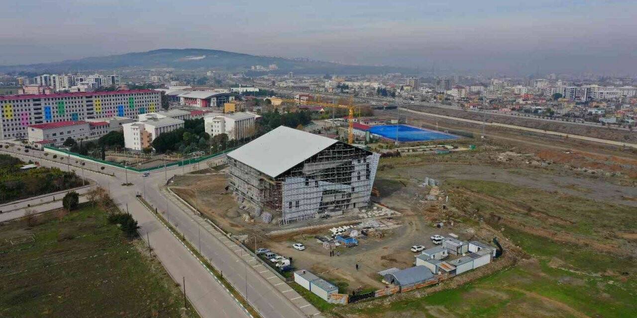 Sporcu fabrikası inşaatında sona gelindi