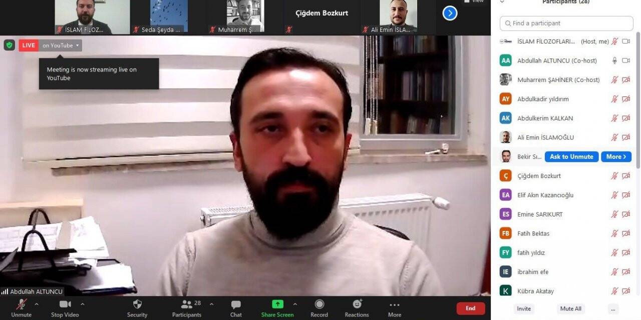 “Kıraathane Söyleşileri”nin 31’incisi gerçekleştirildi