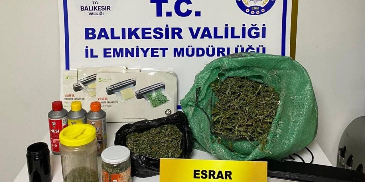 Balıkesir’de polisten 27 şahsa operasyon