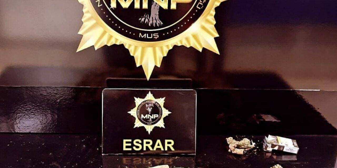 Muş’ta uyuşturucu operasyonu: 2 tutuklama
