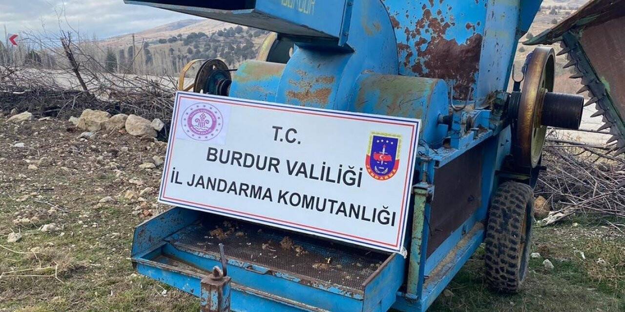 6 çiftçinin 7 makinasını çalan 3 şüpheli yakalandı