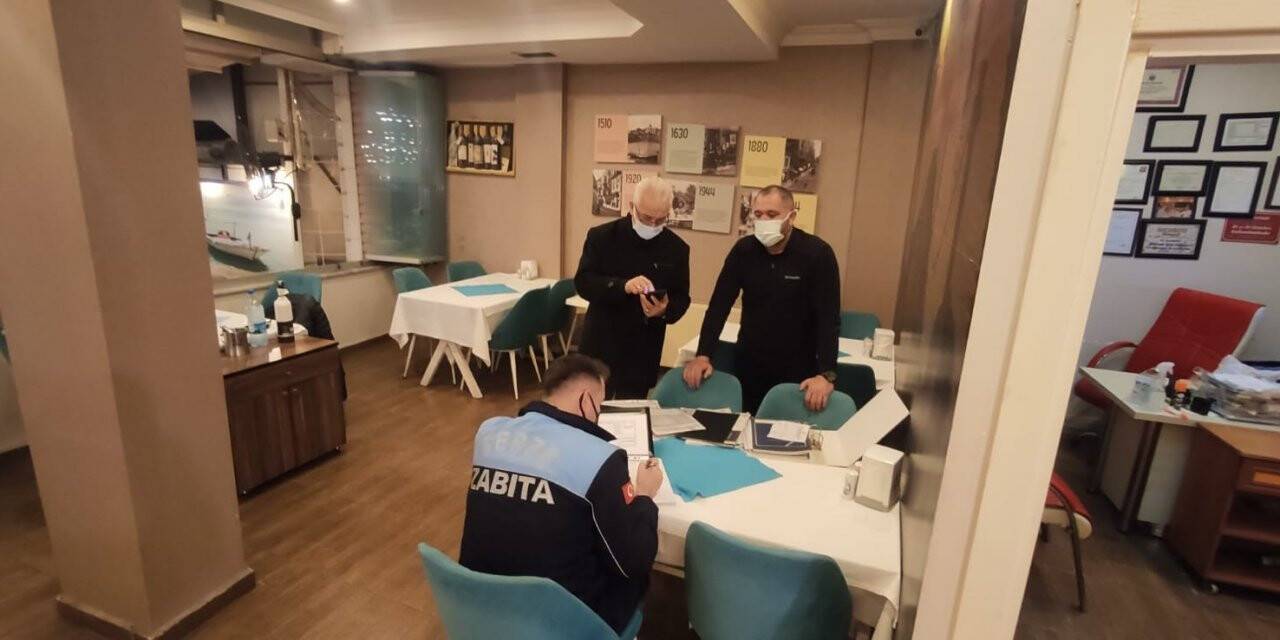 Gebze’de yılbaşı denetimleri yapıldı