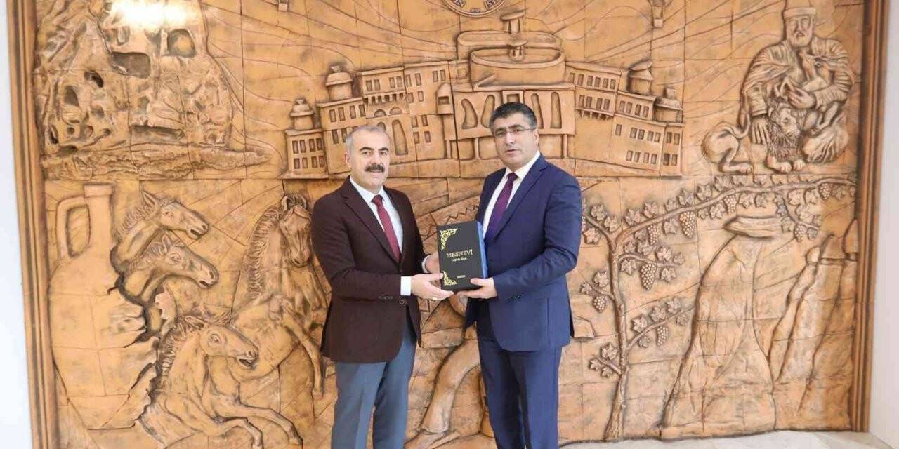 Nevşehir İl Milli Eğitim Müdürü Demir’den Rektör Aktekin’e Veda Ziyareti