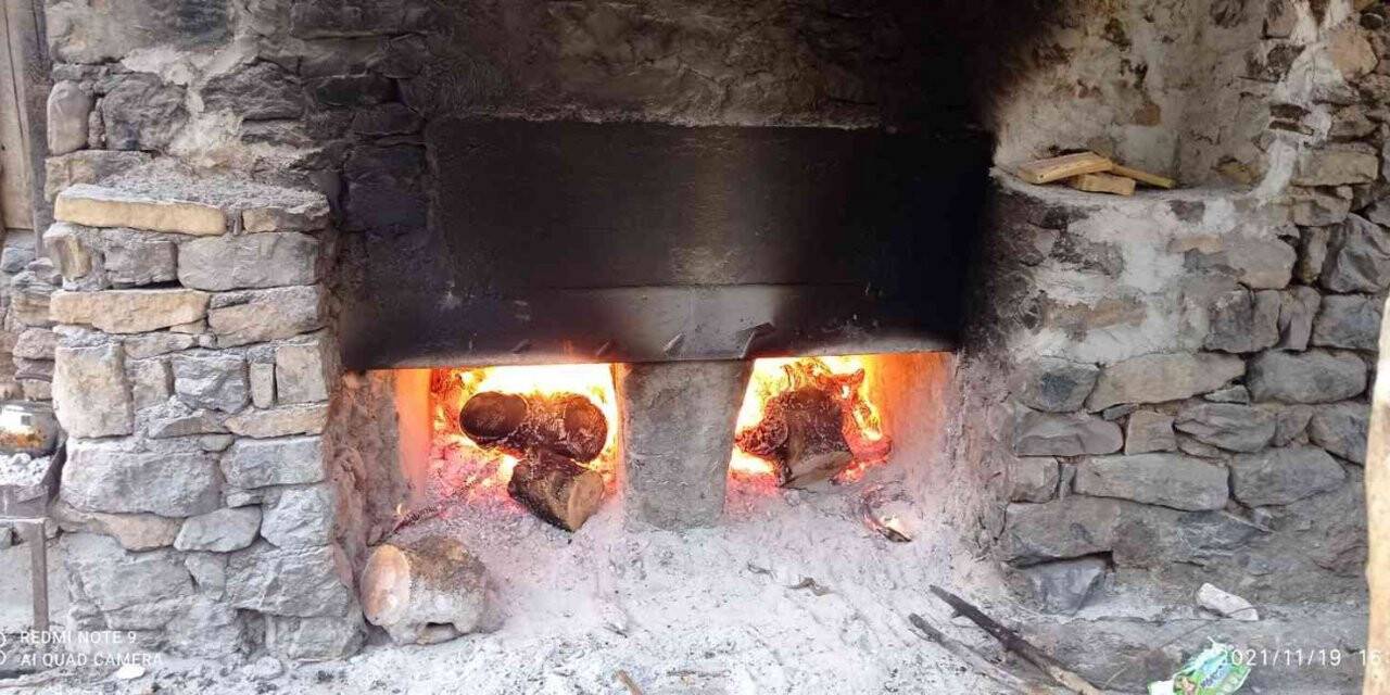 Çukurca’da organik tahin üretimi