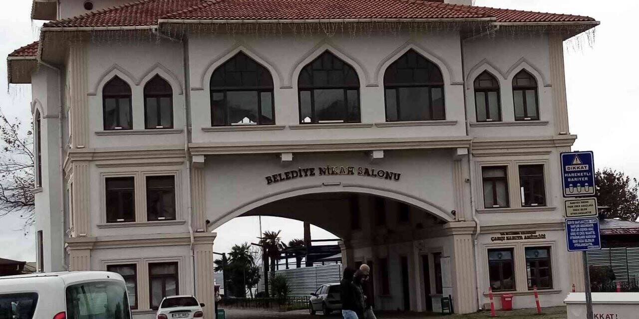 Bandırma’da nikâh salonu tadilata girdi