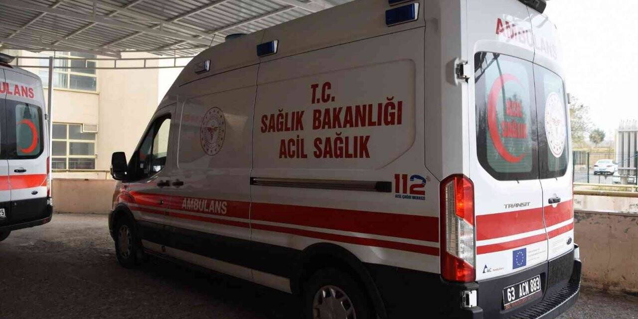 Hamile eşini döverek hastanelik etti