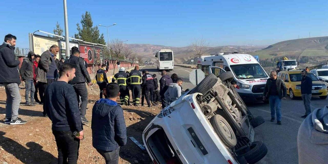 Siirt’te trafik kazası: 1 yaralı
