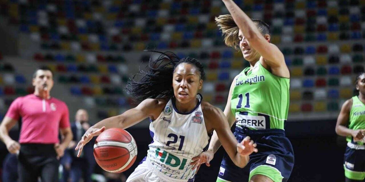 Kadınlar Basketbol Süper Ligi: İzmit Belediyespor: 60 - Nesibe Aydın:70