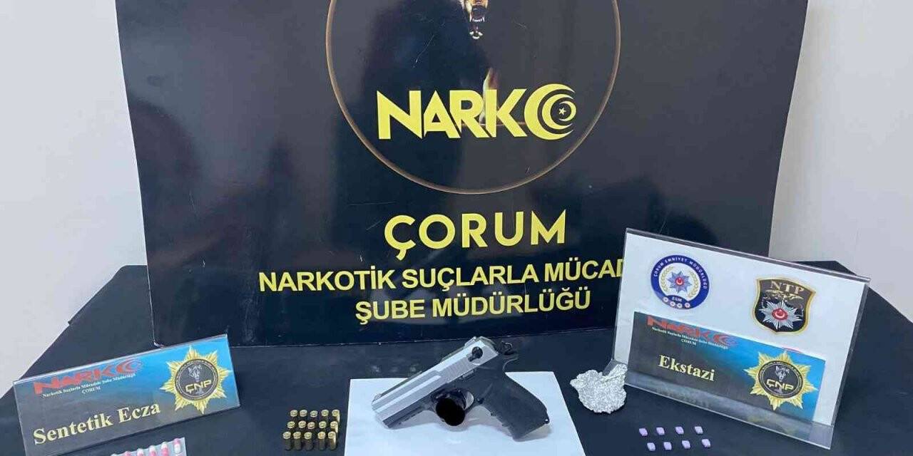 Çorum’da uyuşturucu operasyonu