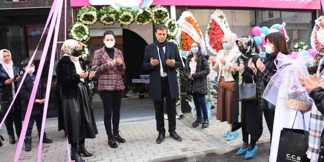 Şahinoğlu iş yeri açılışına katıldı