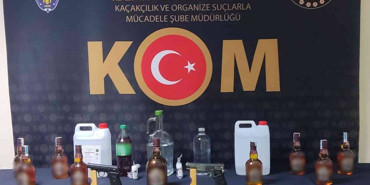 Kastamonu’da yılbaşı öncesi kaçak içki operasyonu