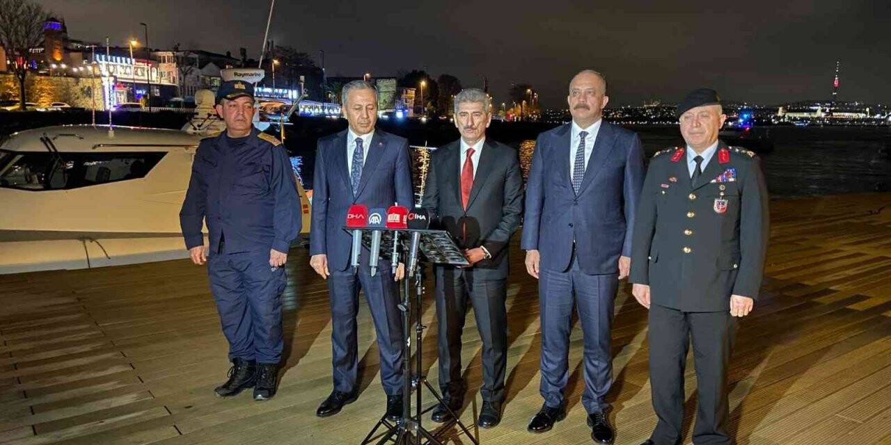 Bakan Yardımcısı İnce ve Vali Yerlikaya, Sahil Güvenlik İstanbul Grup Komutanlığını ziyaret etti