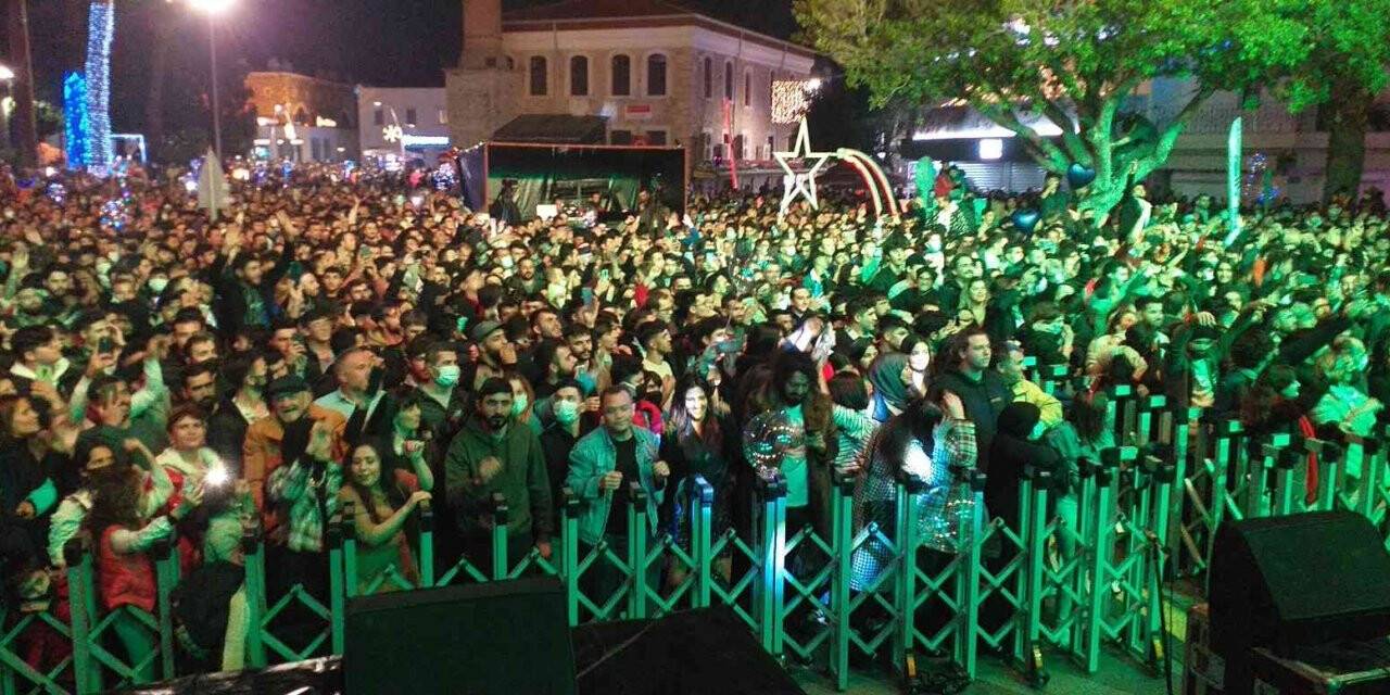 Bodrum’da yılbaşı şöleni başladı