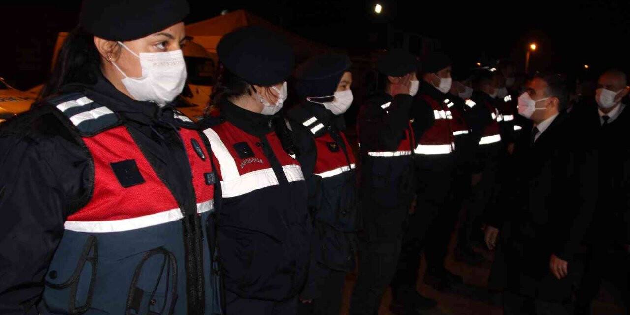 Yeni yıla görevi başında girdiler