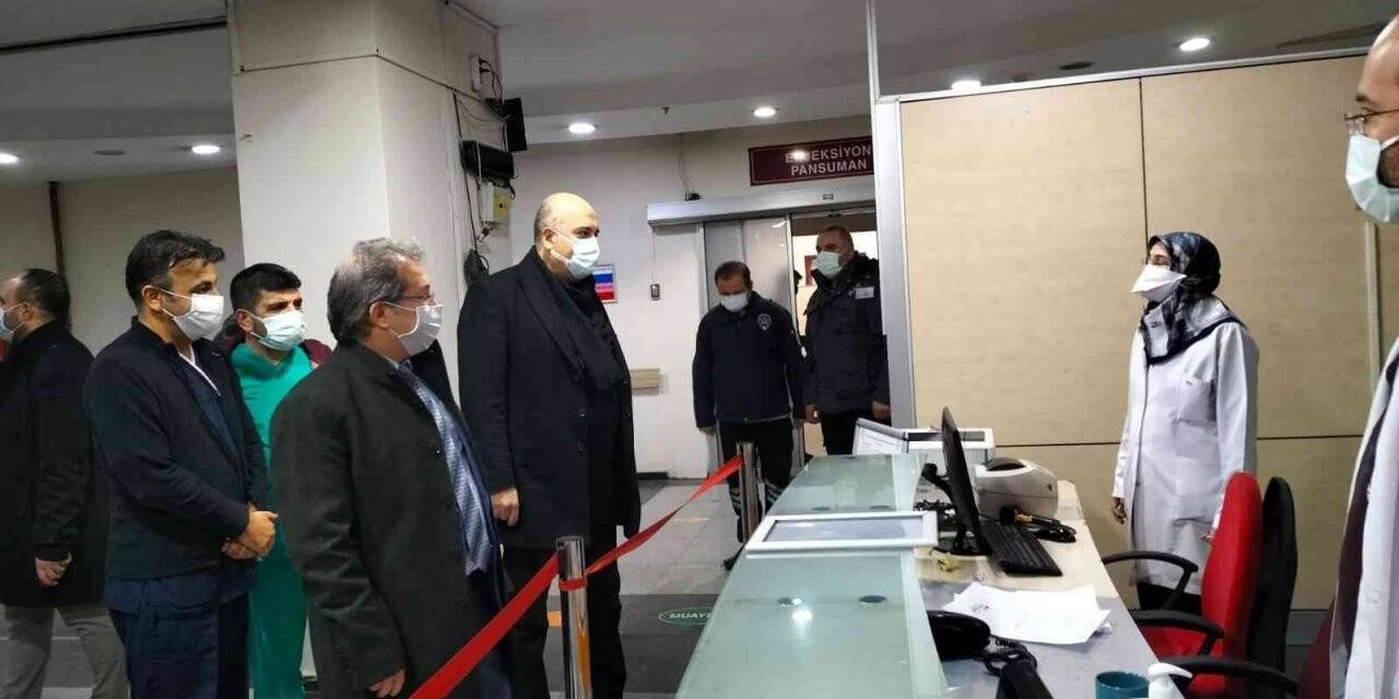 Benli’den sağlık çalışanlarına yılbaşı ziyareti