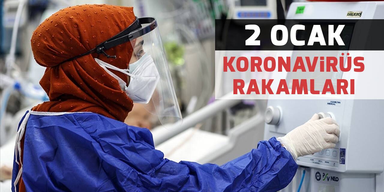 2 Ocak koronavirüs tablosu açıklandı!