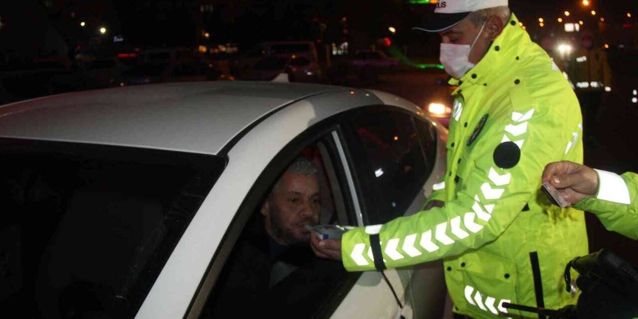 Malatya’da polisten yeni yılda alkol denetimi