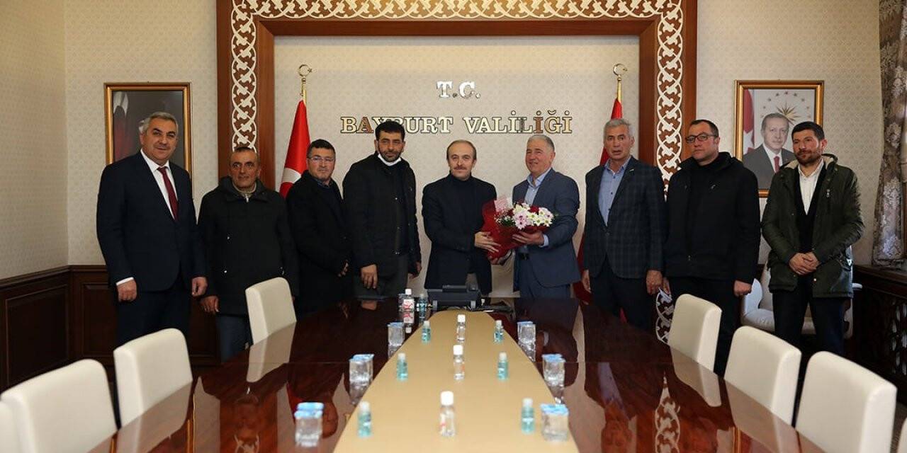 Köy muhtarlarından Vali Epcim’e teşekkür