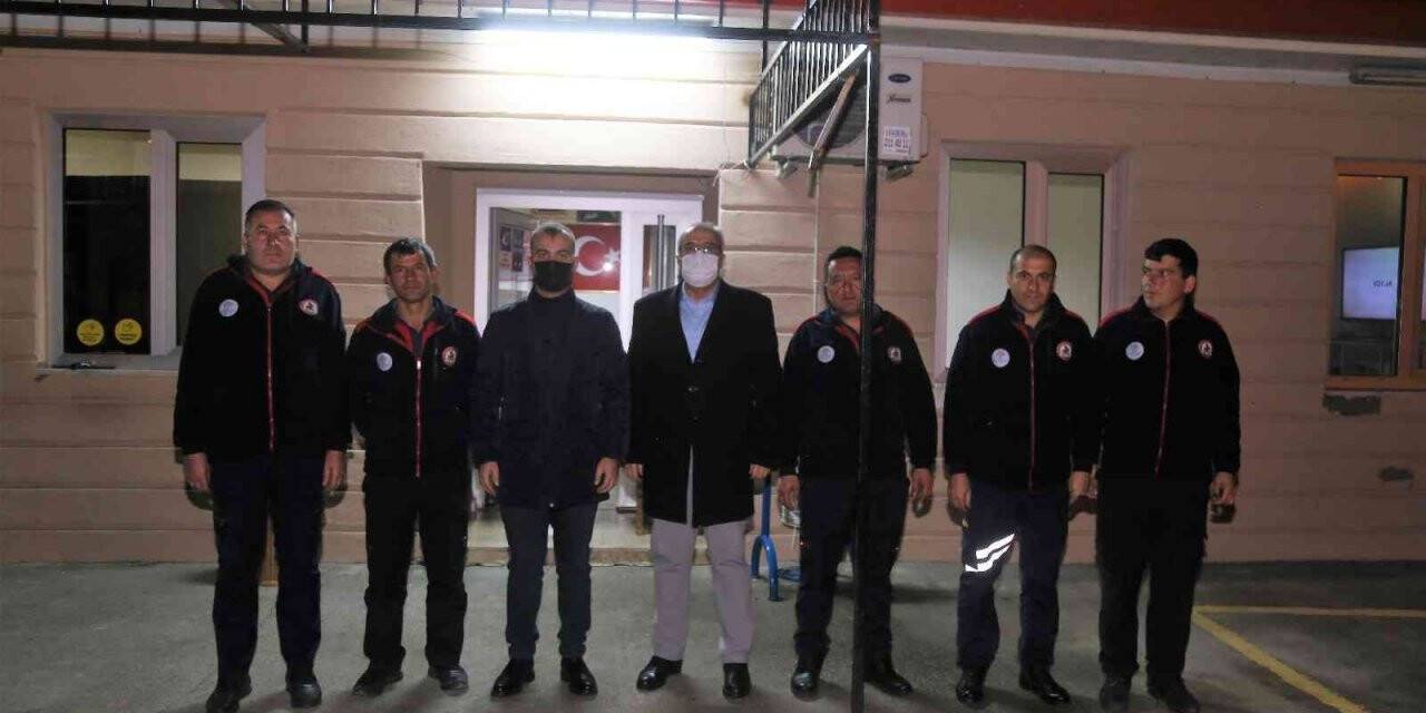 Çameli’de Kaymakam ve Başkandan yılbaşı ziyaretleri