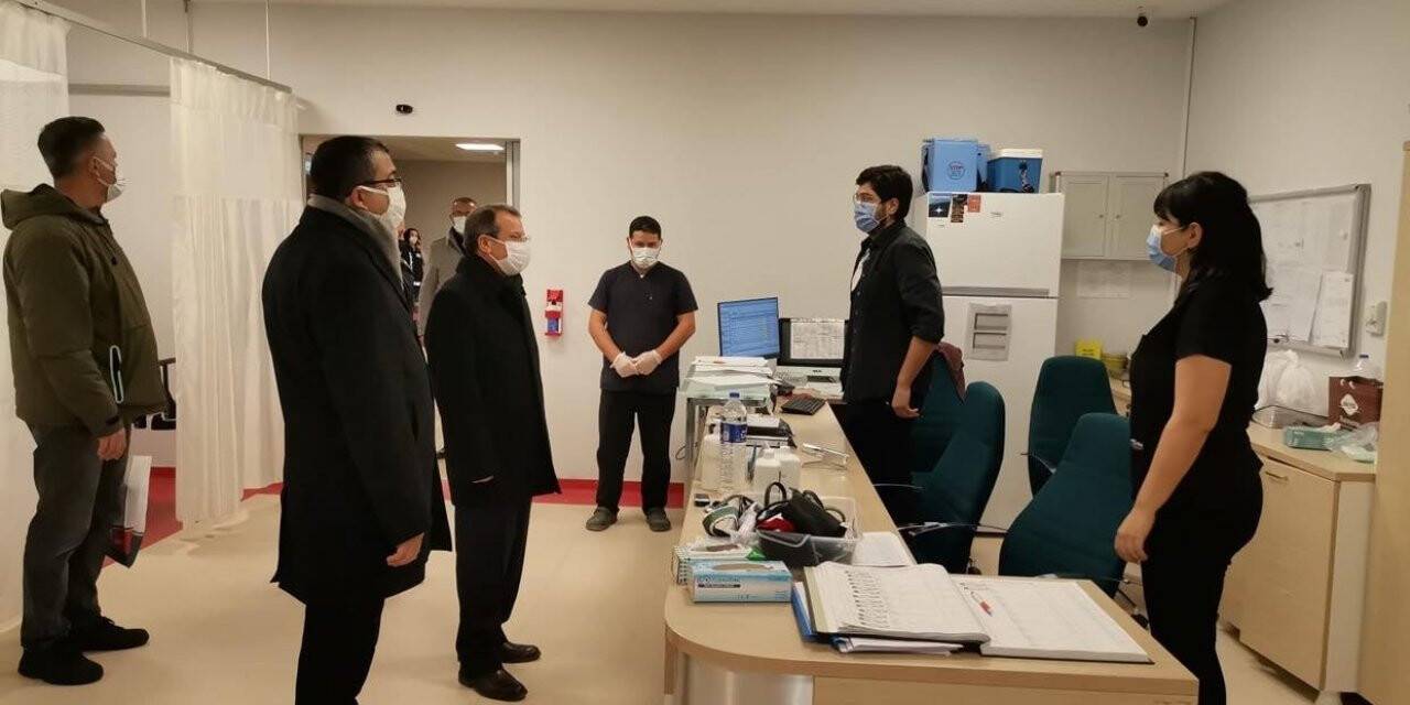 Çan’da yeni yılın ilk denetimleri yapıldı