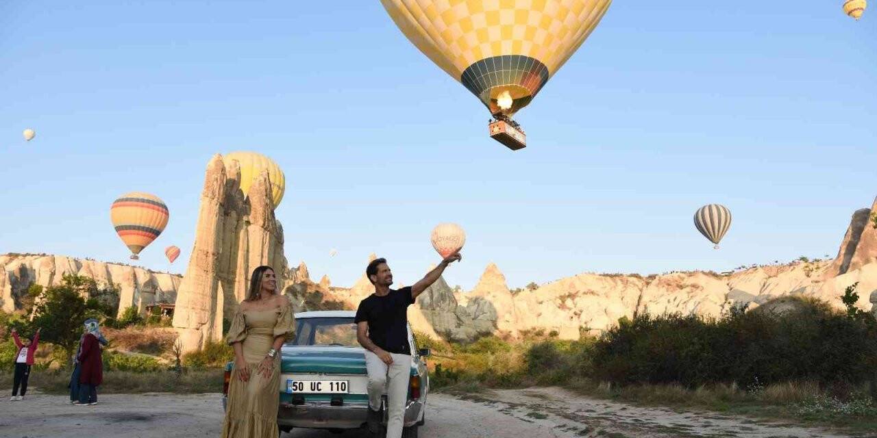 Bir yılda 389 bin kişi balonla Kapadokya’yı izledi