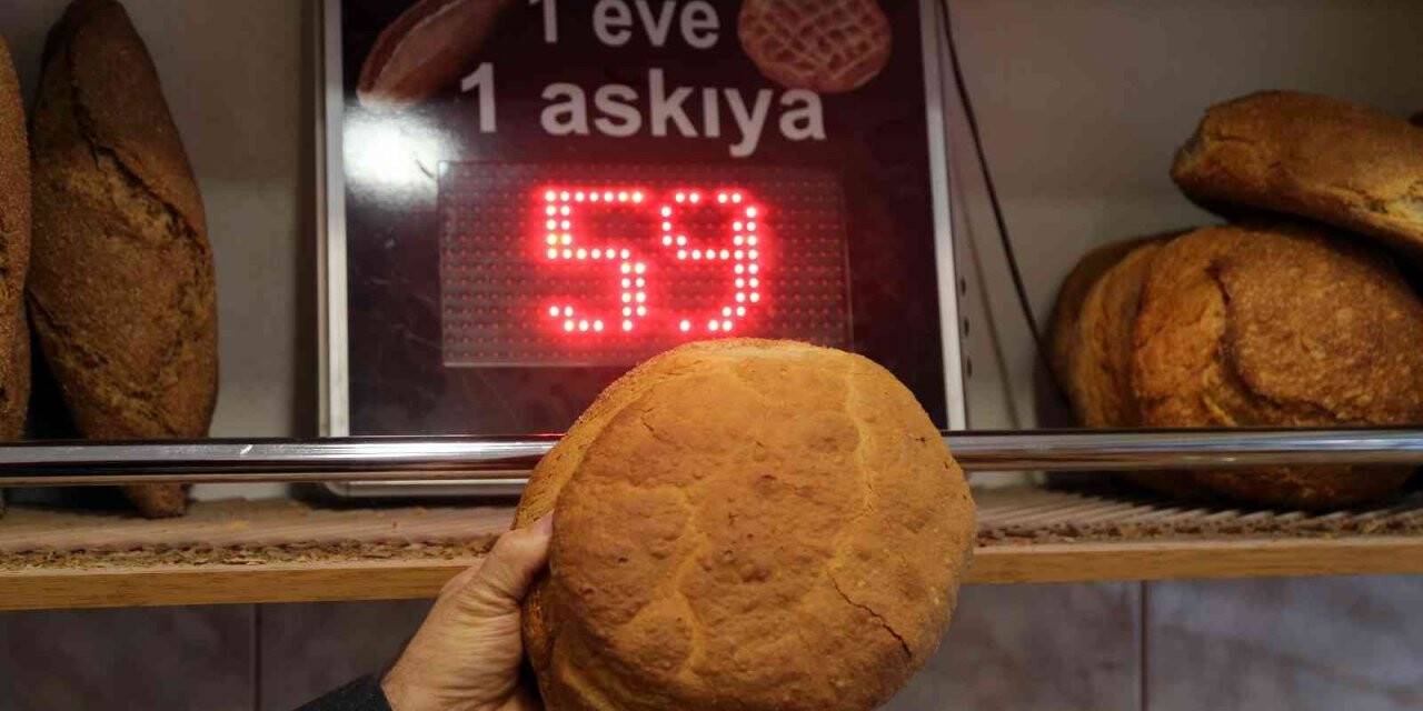 Gümüşhane’de ‘askıda digital ekmek’ uygulaması