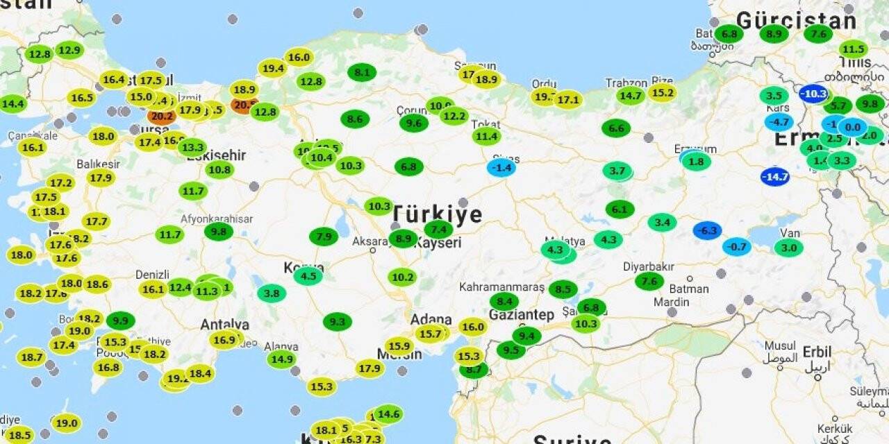 Aralık ayında Düzce rekor kırıldı
