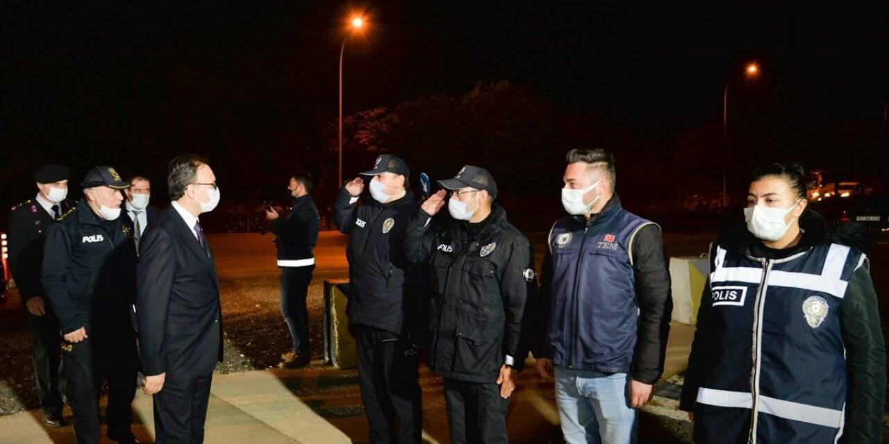 Vali Kızılkaya 2021’i çeşitli ziyaretlerle sonlandırdı