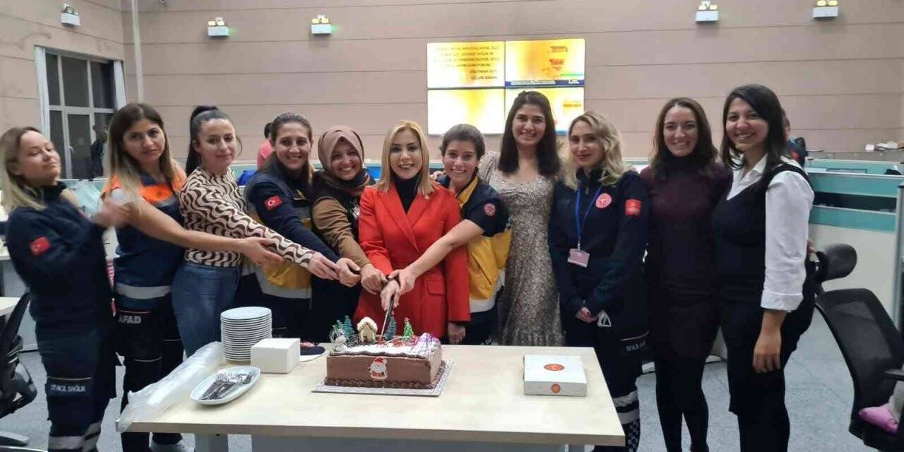 Ak Parti Muğla Milletvekili Gökcan, yeni yıla 112 Acil Çağrı Merkezi’nde girdi
