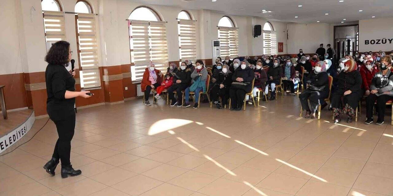 Yangın ve geri dönüşüm semineri yapıldı