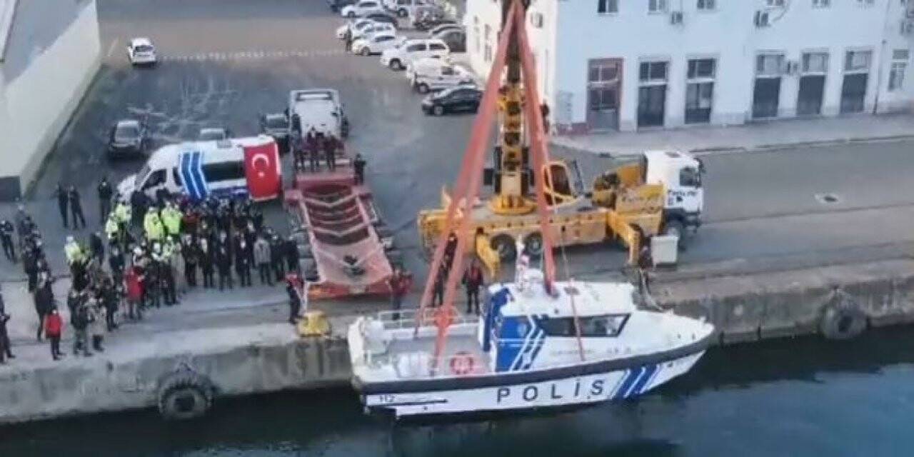 Emniyet’in “Şehit Eren Bülbül Karakol Botu” Trabzon’da hizmete başladı