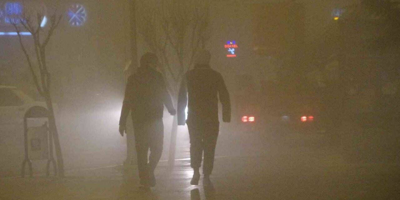 Tekirdağ’da yoğun sis