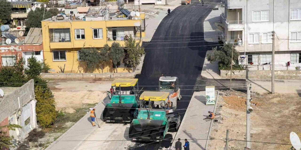 Göçmen Katlı Kavşağına alternatif olacak yol yenilendi