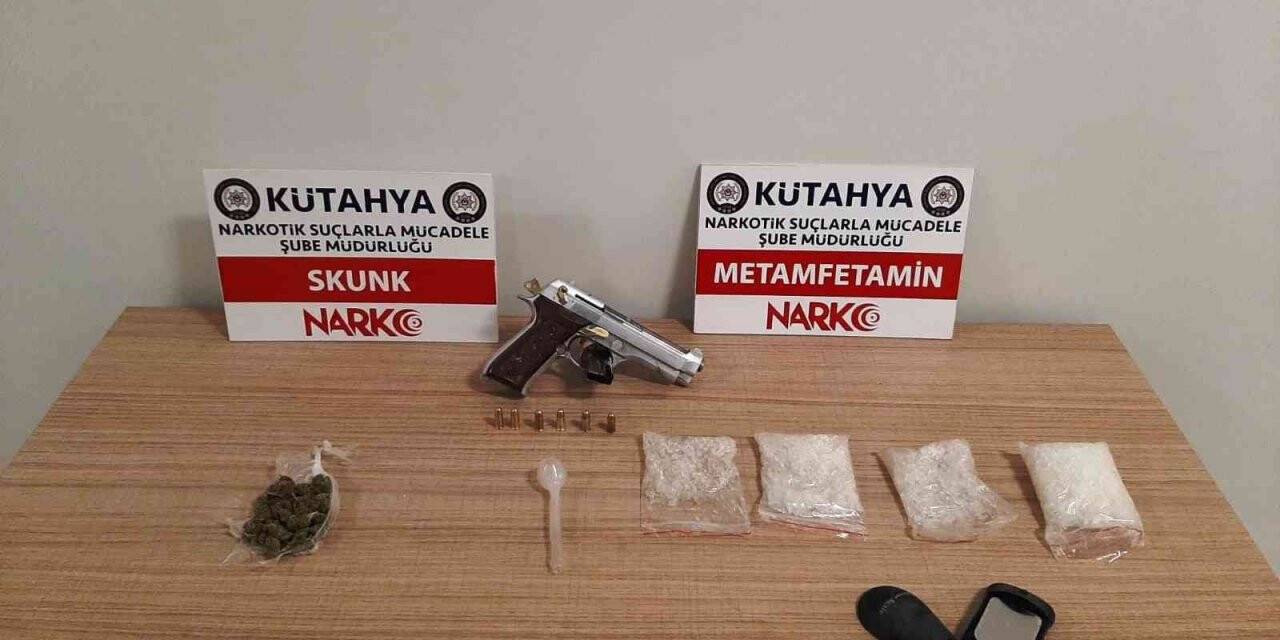 Kütahya’da uyuşturucu operasyonu