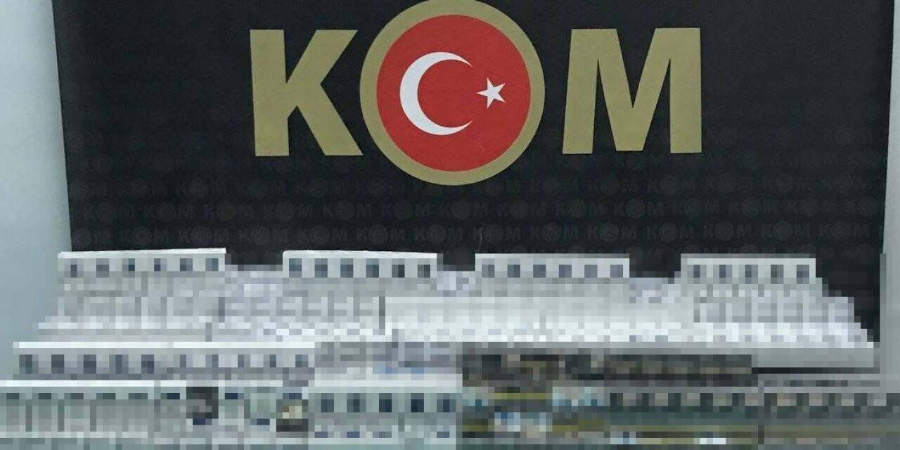 Siirt’te 4 bin 655 paket kaçak sigara ele geçirildi
