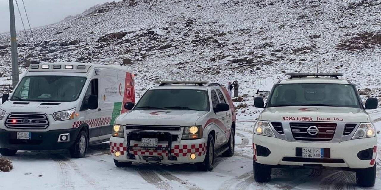 Suudi Arabistan’da kar sevinci