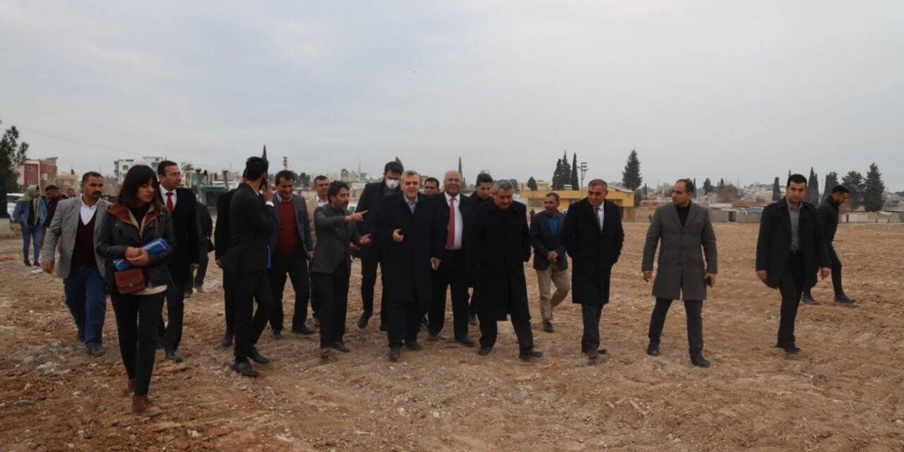 Beyazgül Ceylanpınar ilçesinde çalışmaları inceledi