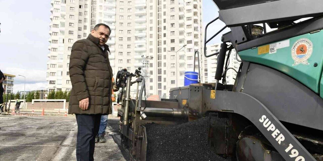 Samsun Büyükşehir Belediyesi bin 389 kilometre yol yapmayı hedefliyor