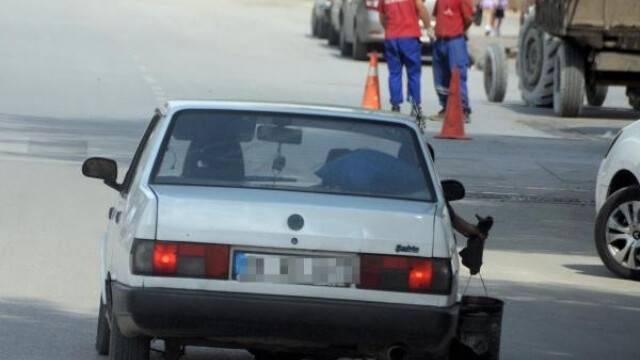 Piknik Yerine Otomobille Böyle Köz Taşındı