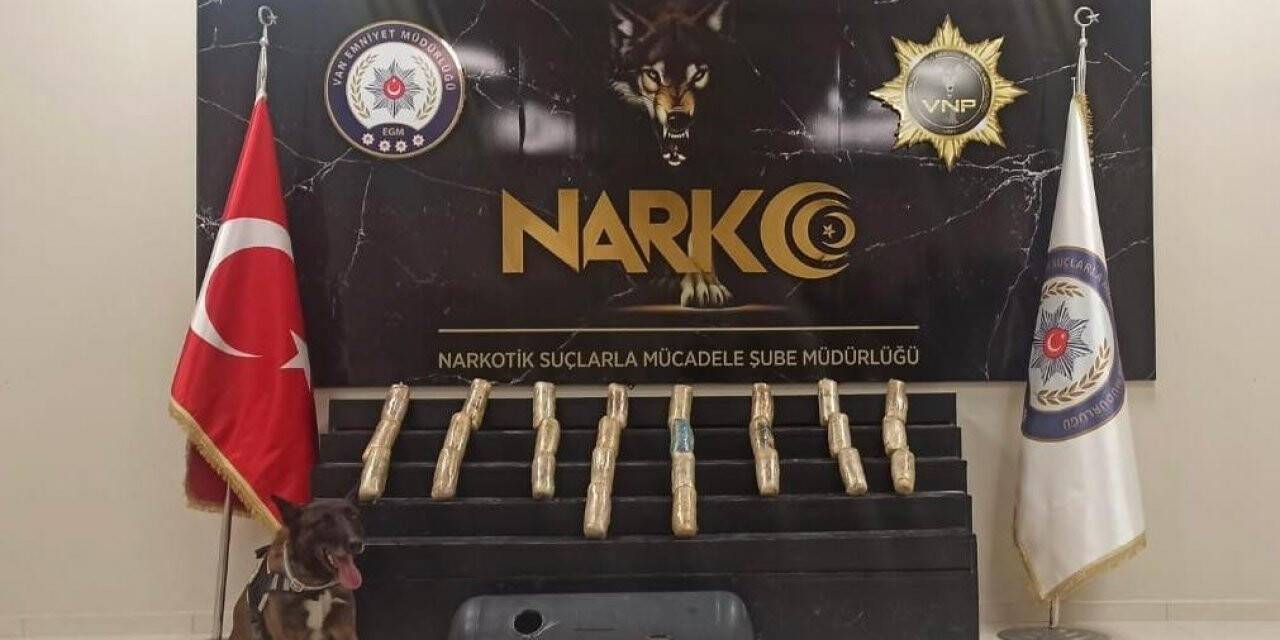 Van’da 15 kilo 500 gram eroin ele geçirildi