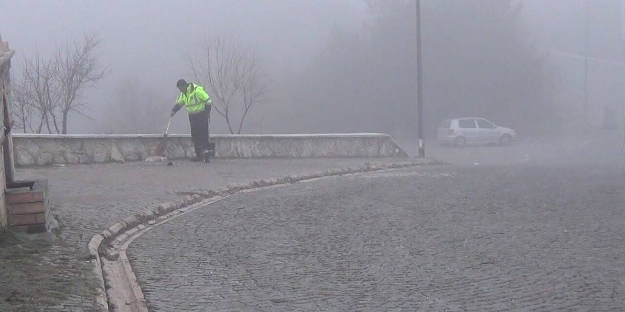 Kütahya’da yoğun sis