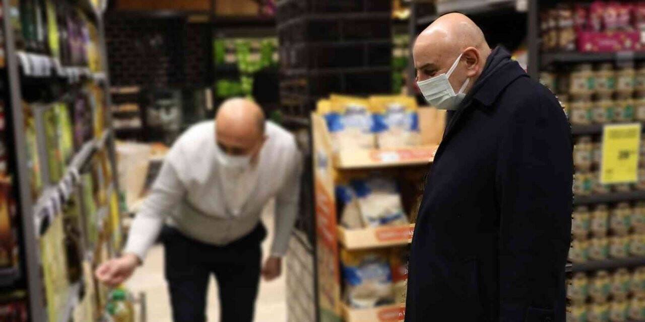 Başkan Altınok’tan market denetimi