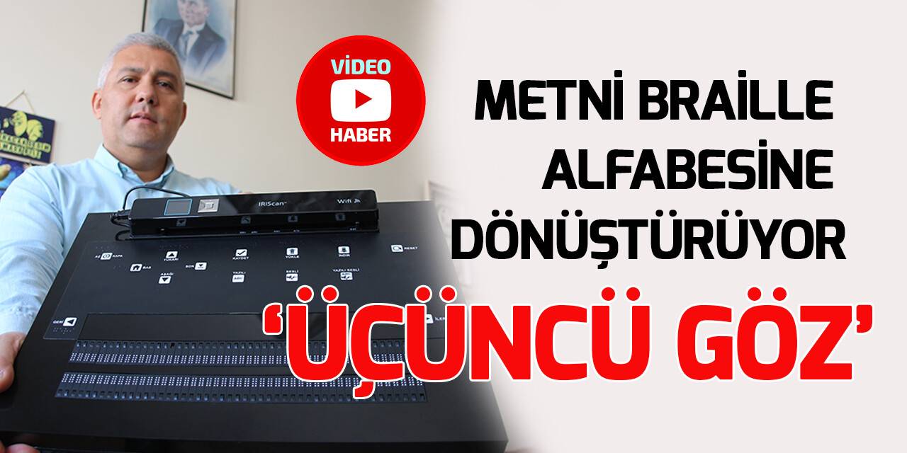 Görme engelliler için tasarlanan "Üçüncü Göz" destek bekliyor